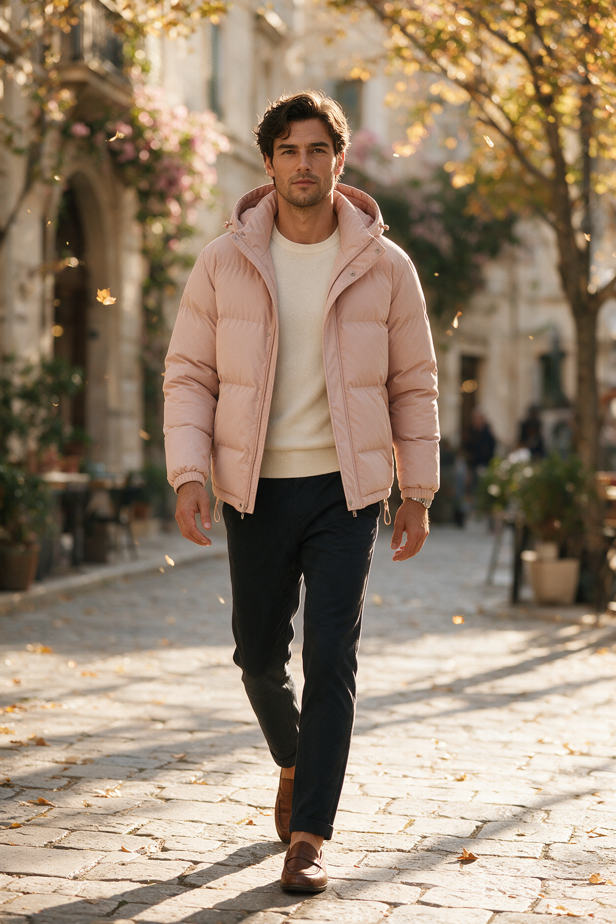 Men's Hooded Puffer Jacket