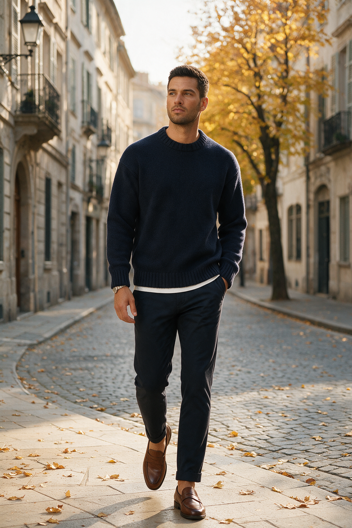 Men's Chunky Knit Jumper