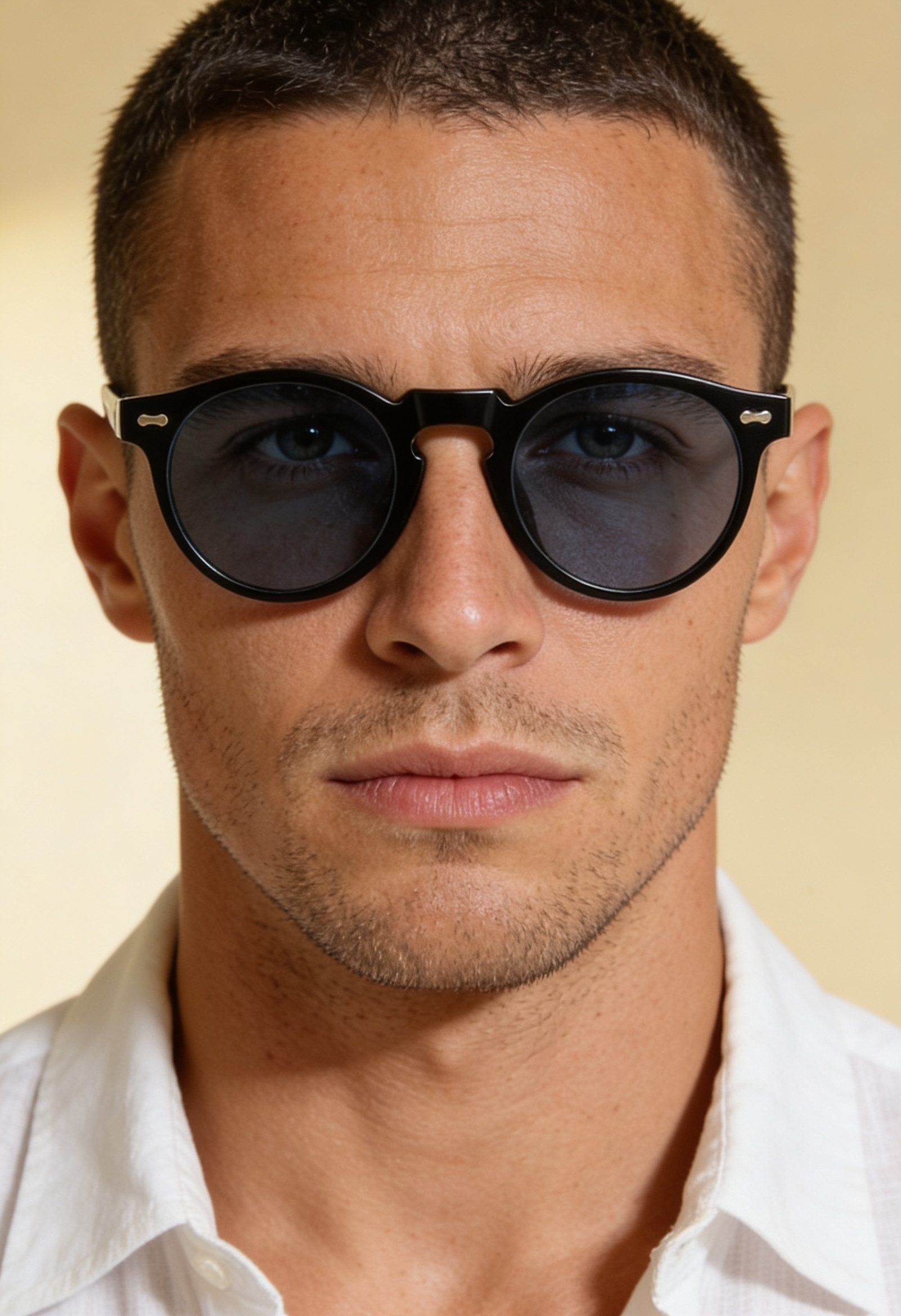 Men's Round Sunglasses