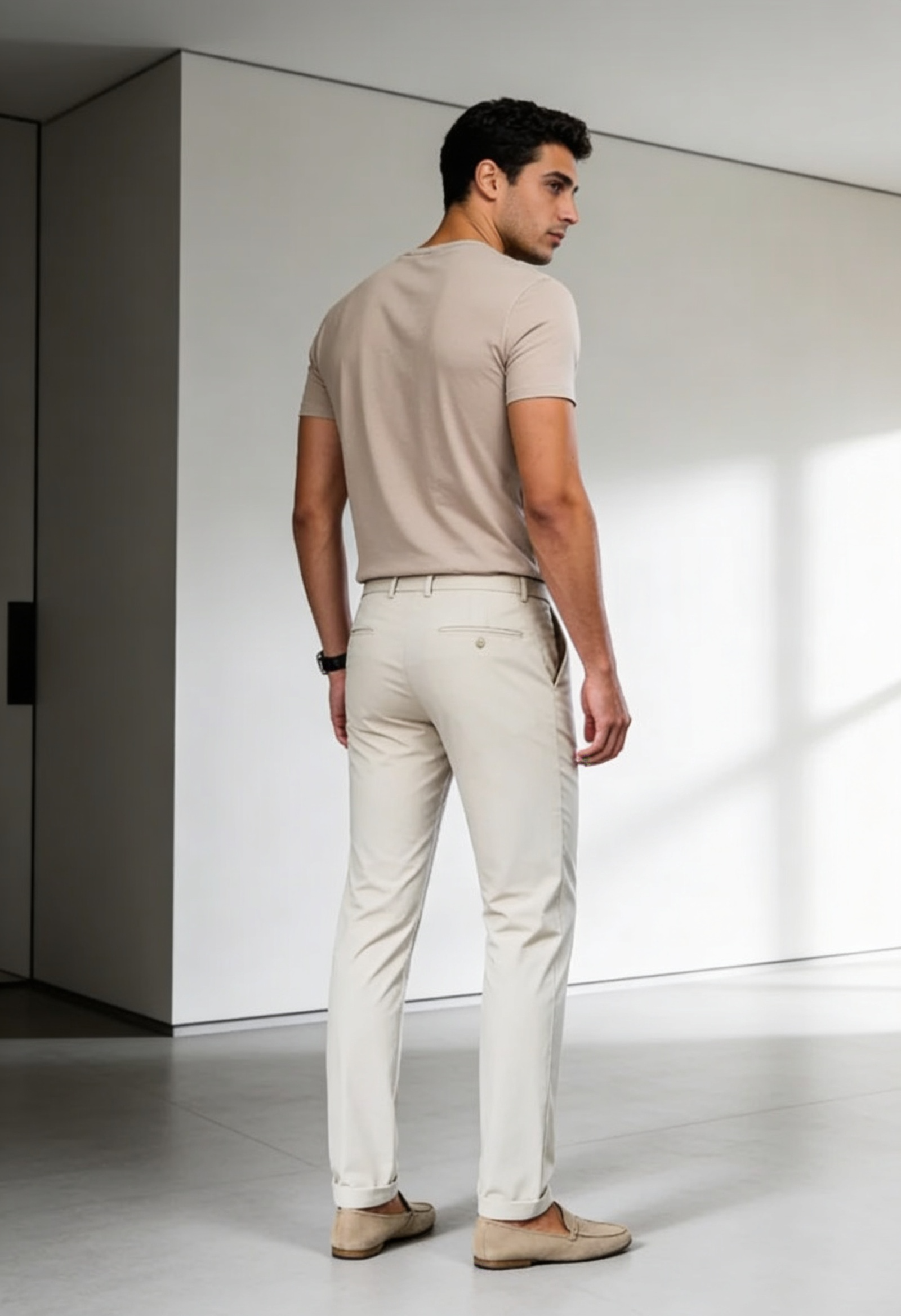 Men's Slim Fit Chino Trousers