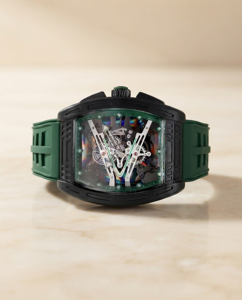 Men's Skeleton Sport Watch