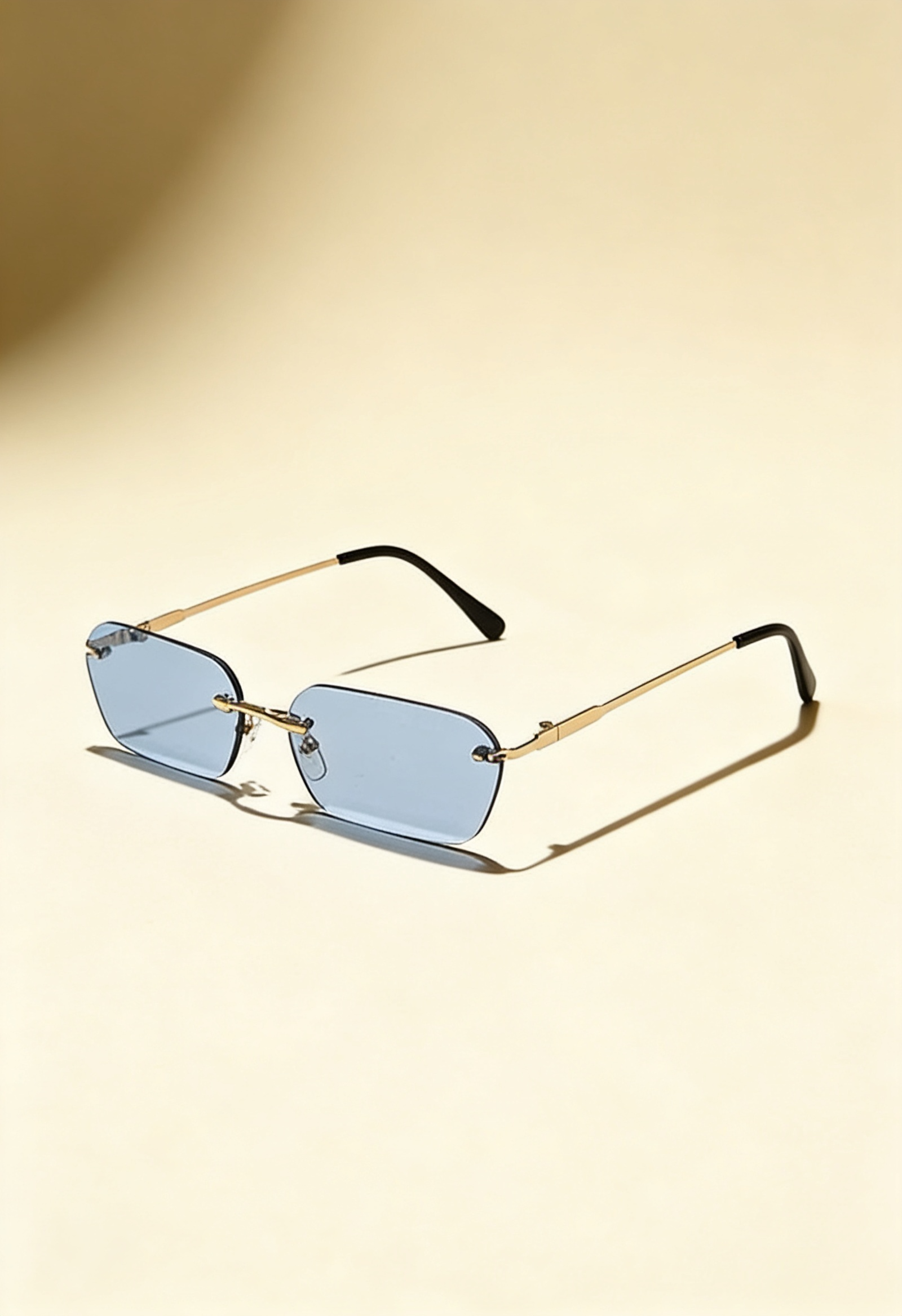 Men's Rimless Sunglasses