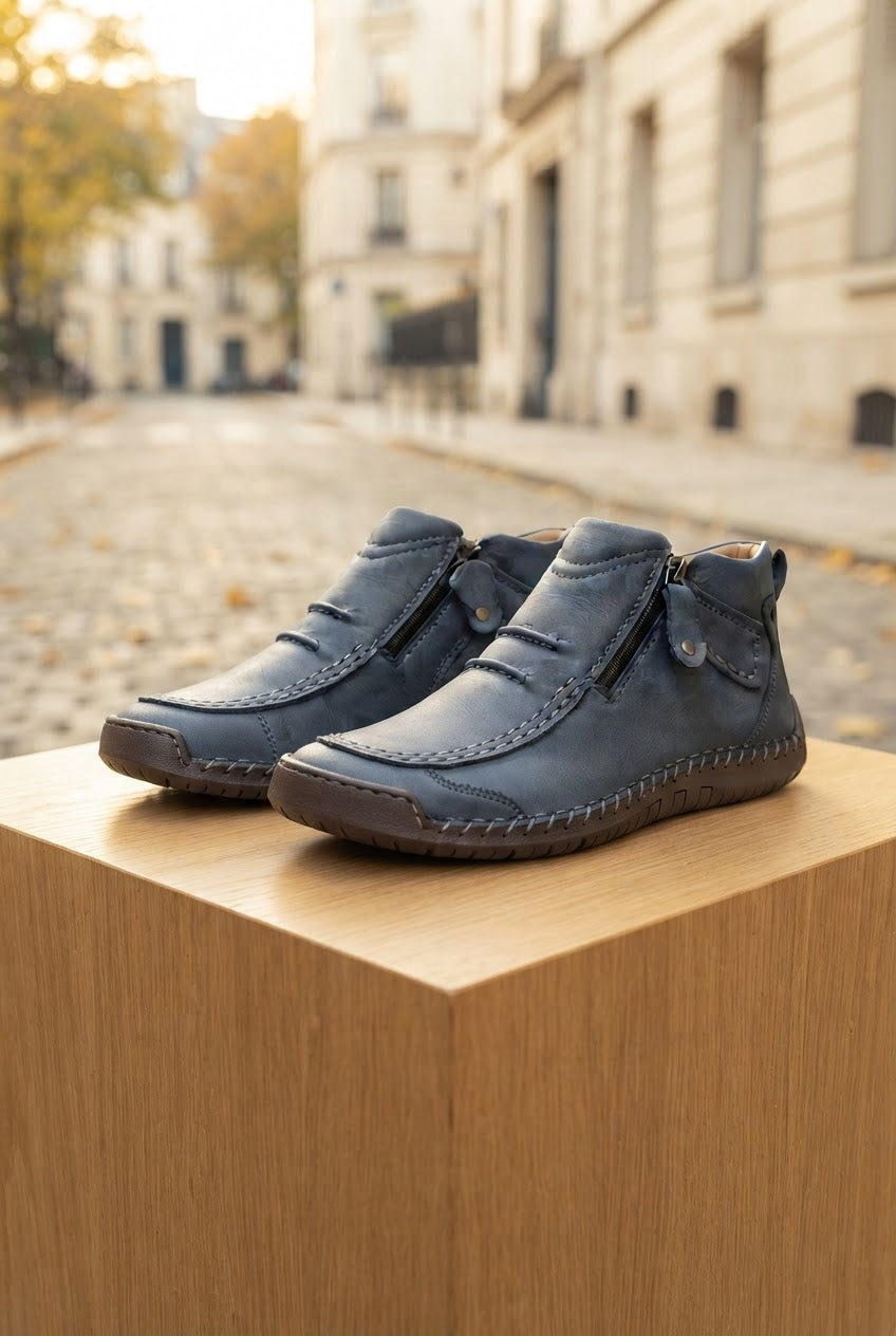 Men's Leather Comfort Boots
