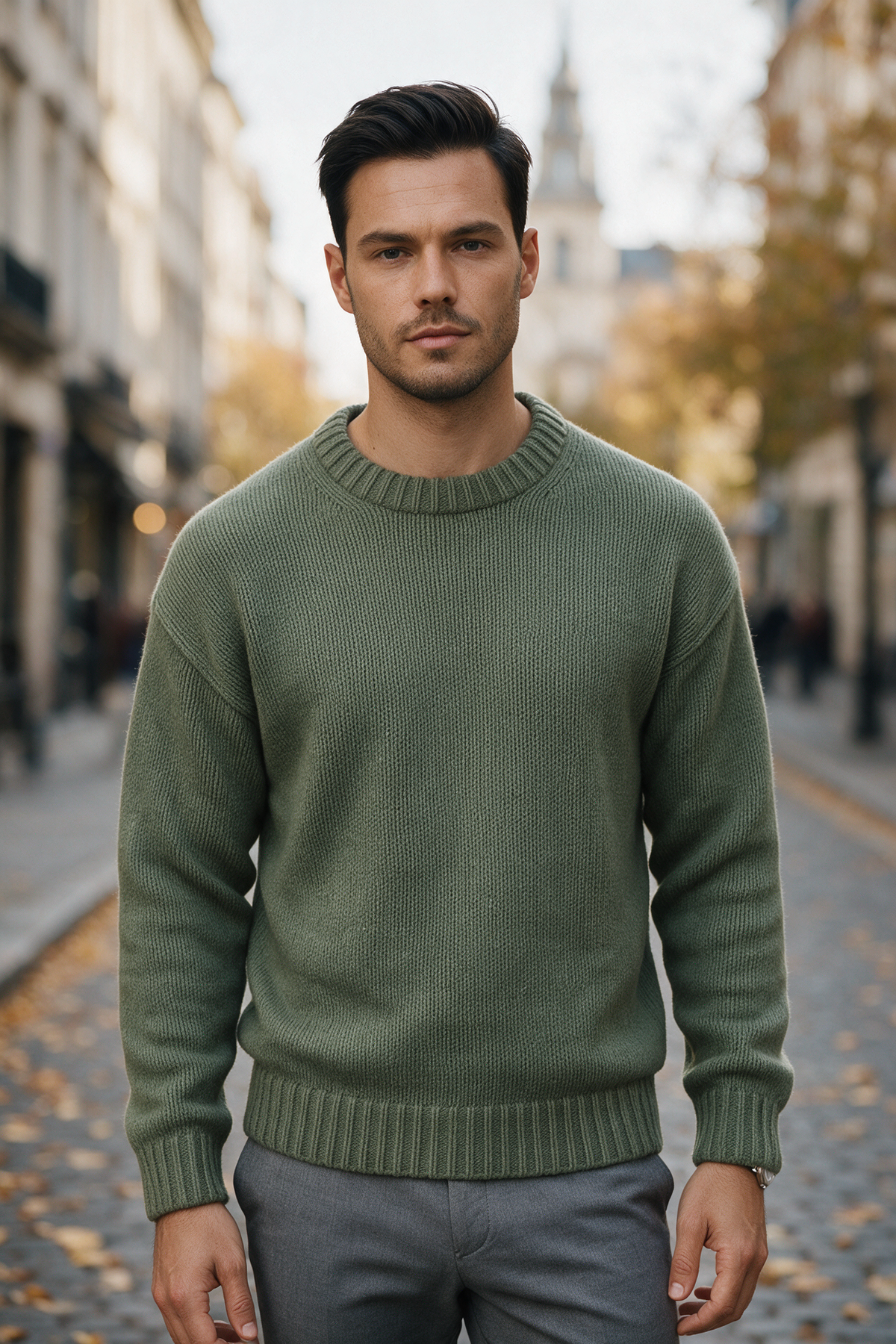 Men's Chunky Knit Jumper
