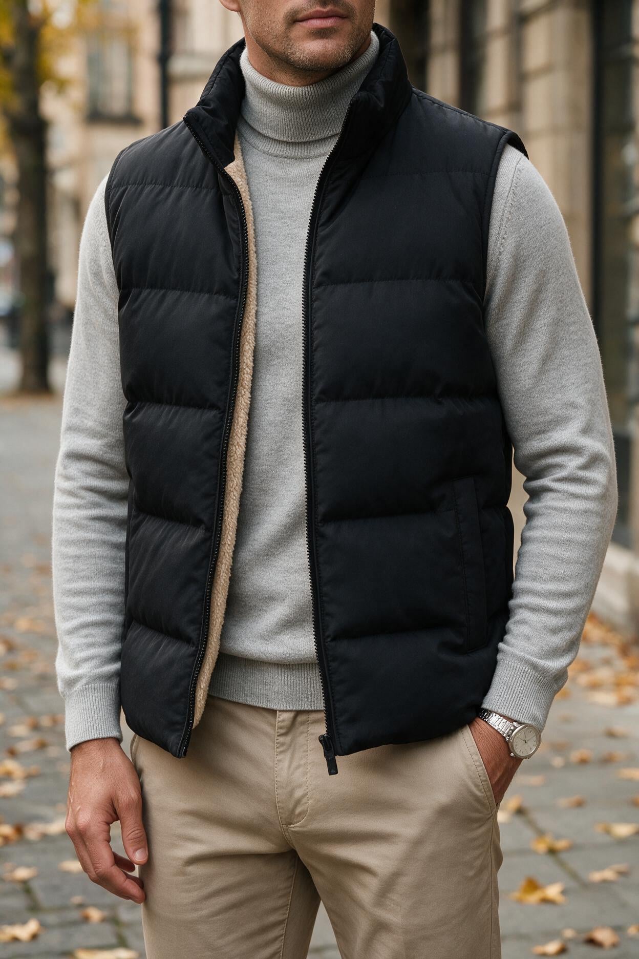 Men's Padded Puffer Gilet