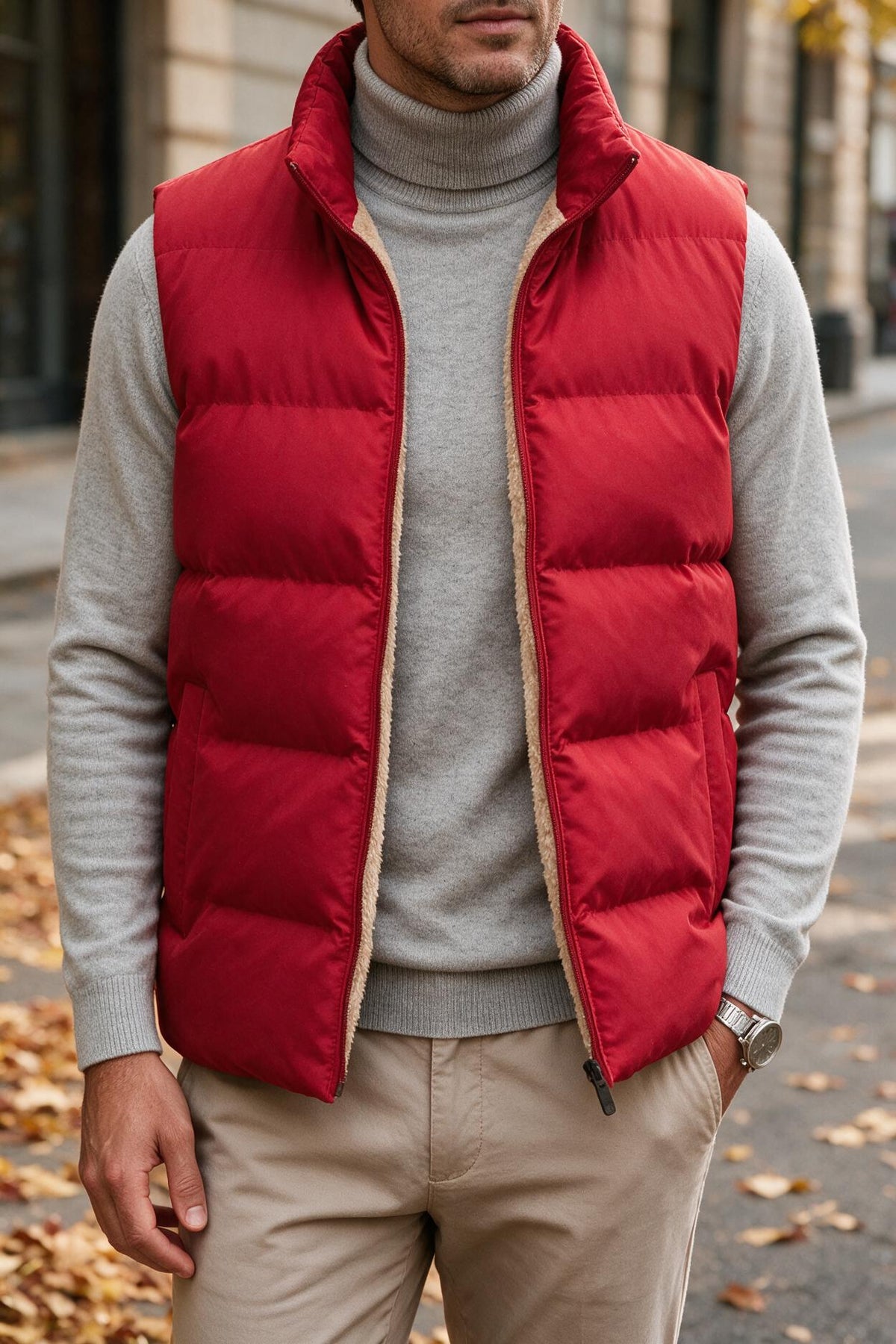 Men's Padded Puffer Gilet
