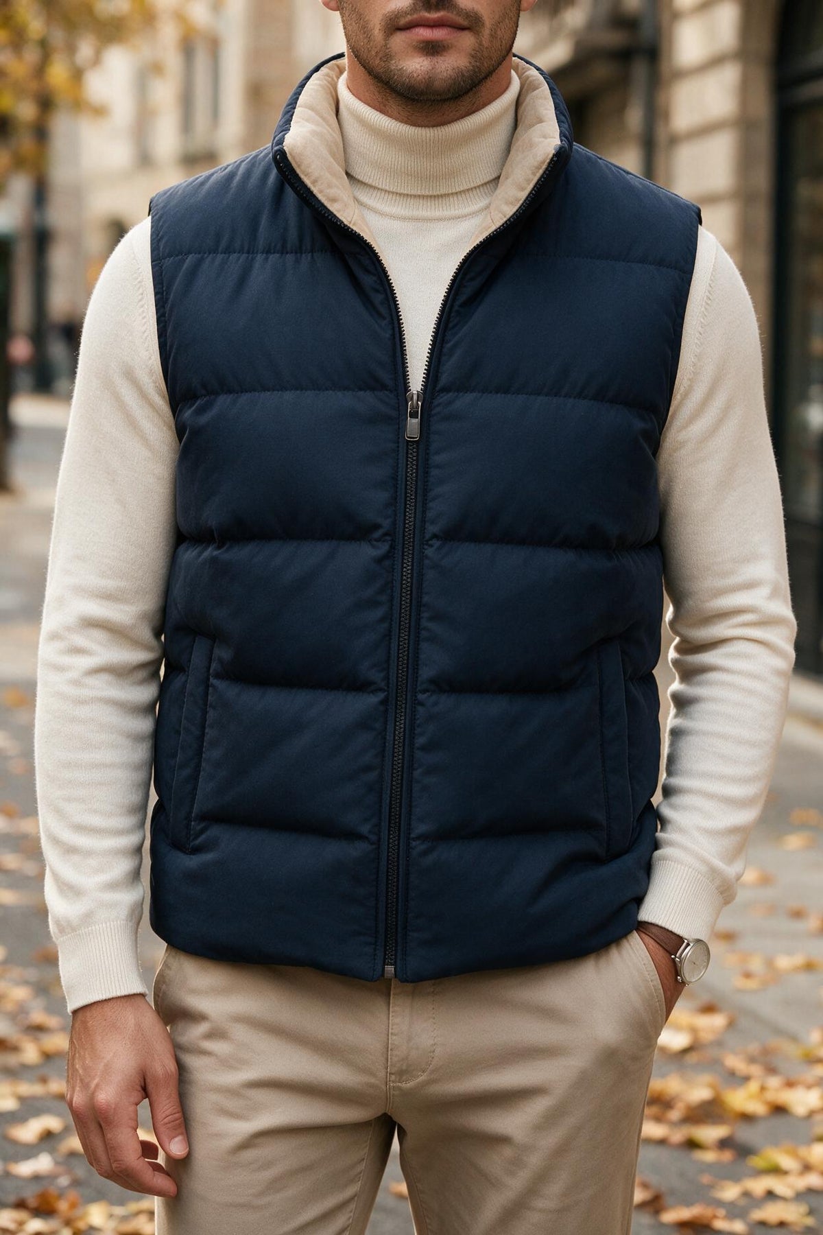 Men's Padded Puffer Gilet