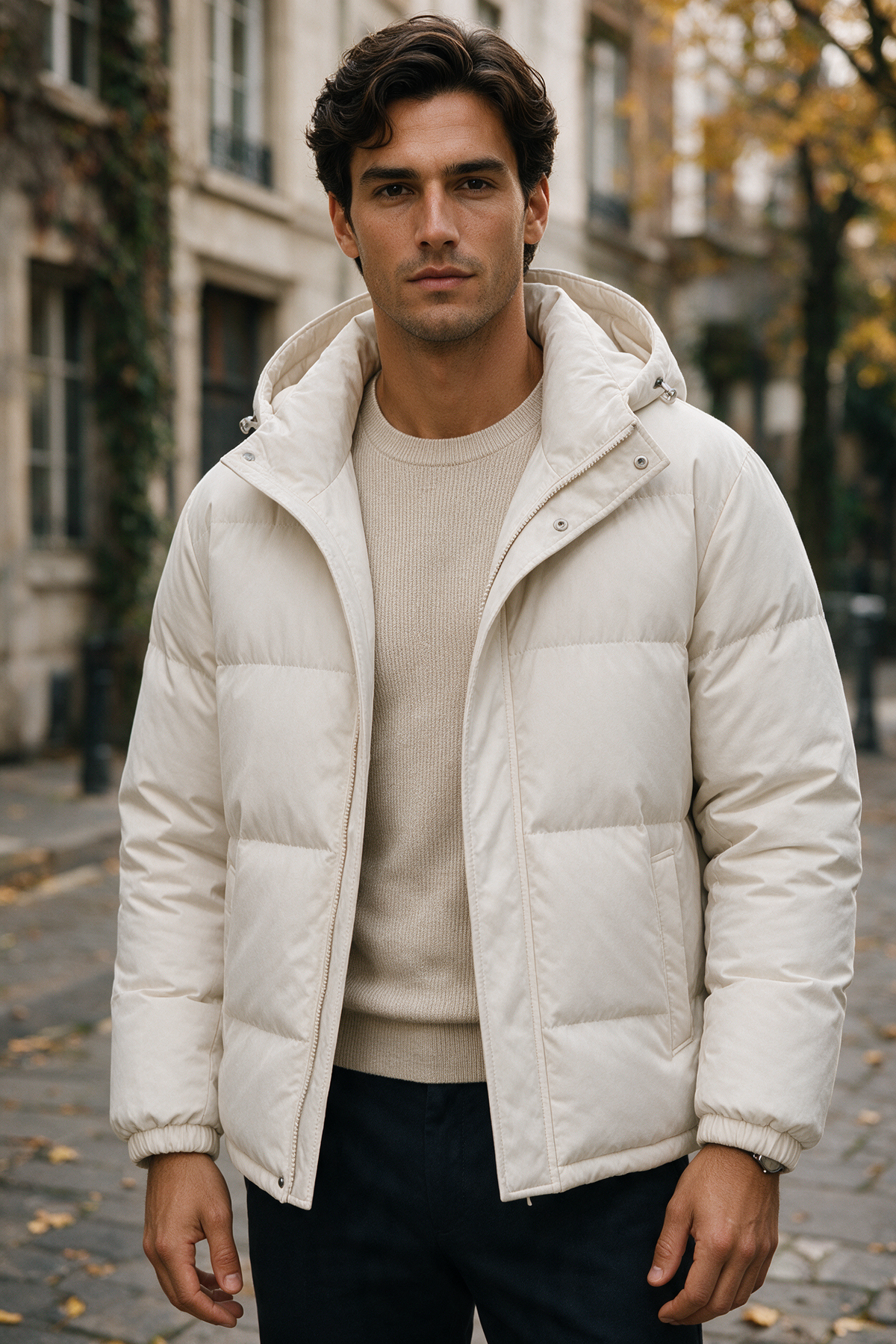Men's Hooded Puffer Jacket