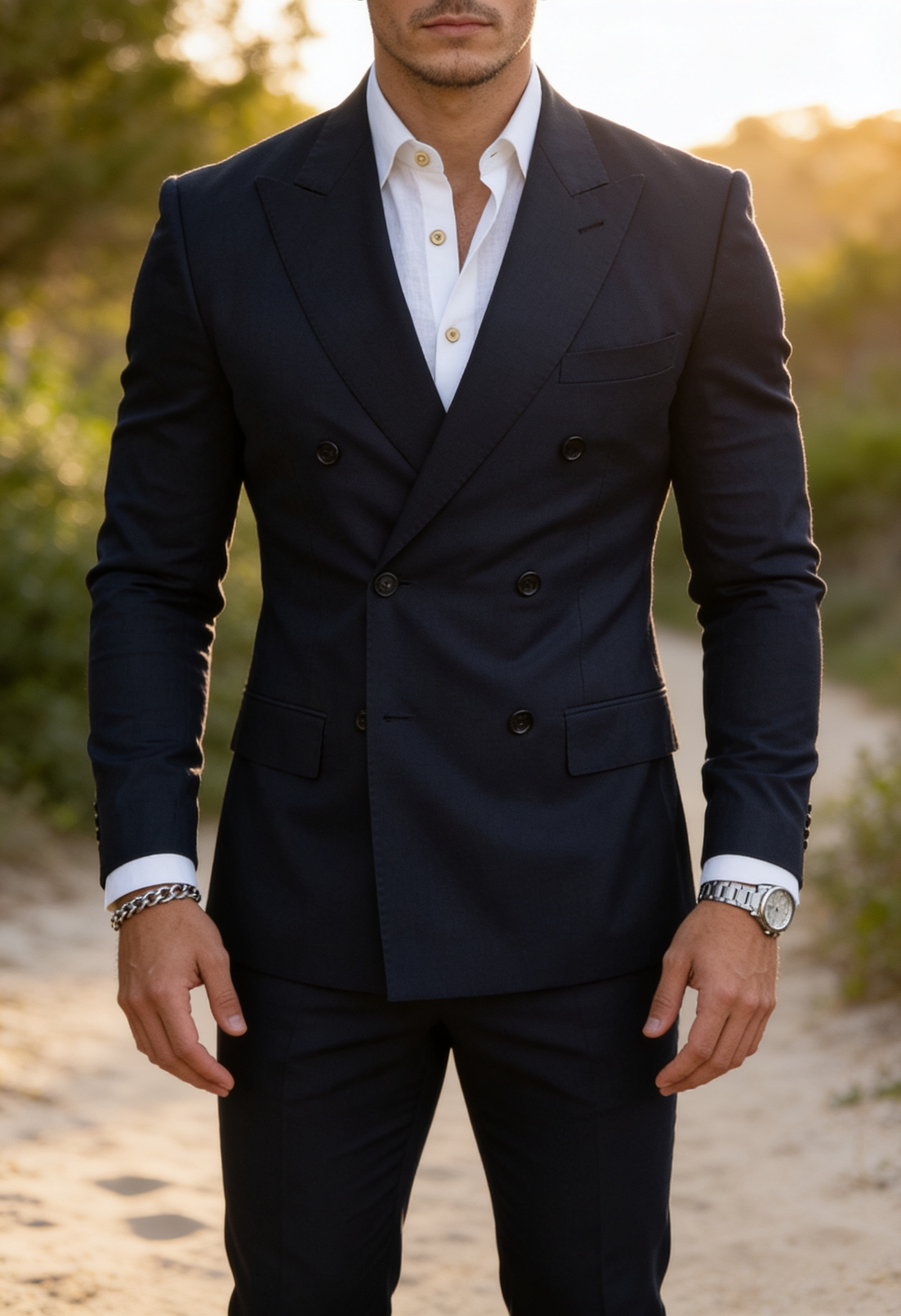 Men's Double Breasted Blazer